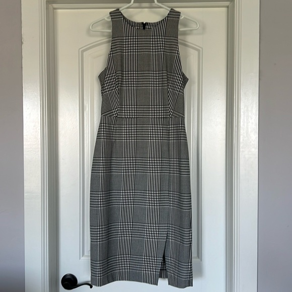 Banana Republic Houndstooth Dress Size 10 - Picture 1 of 3